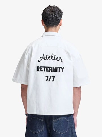 Fit confort Chemise Reternity en blanc