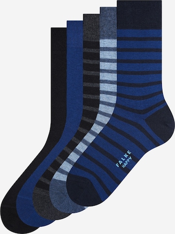 FALKE Socken in Blauw: voorkant