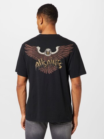 AllSaints T-Shirt 'SWOOPY' in Schwarz