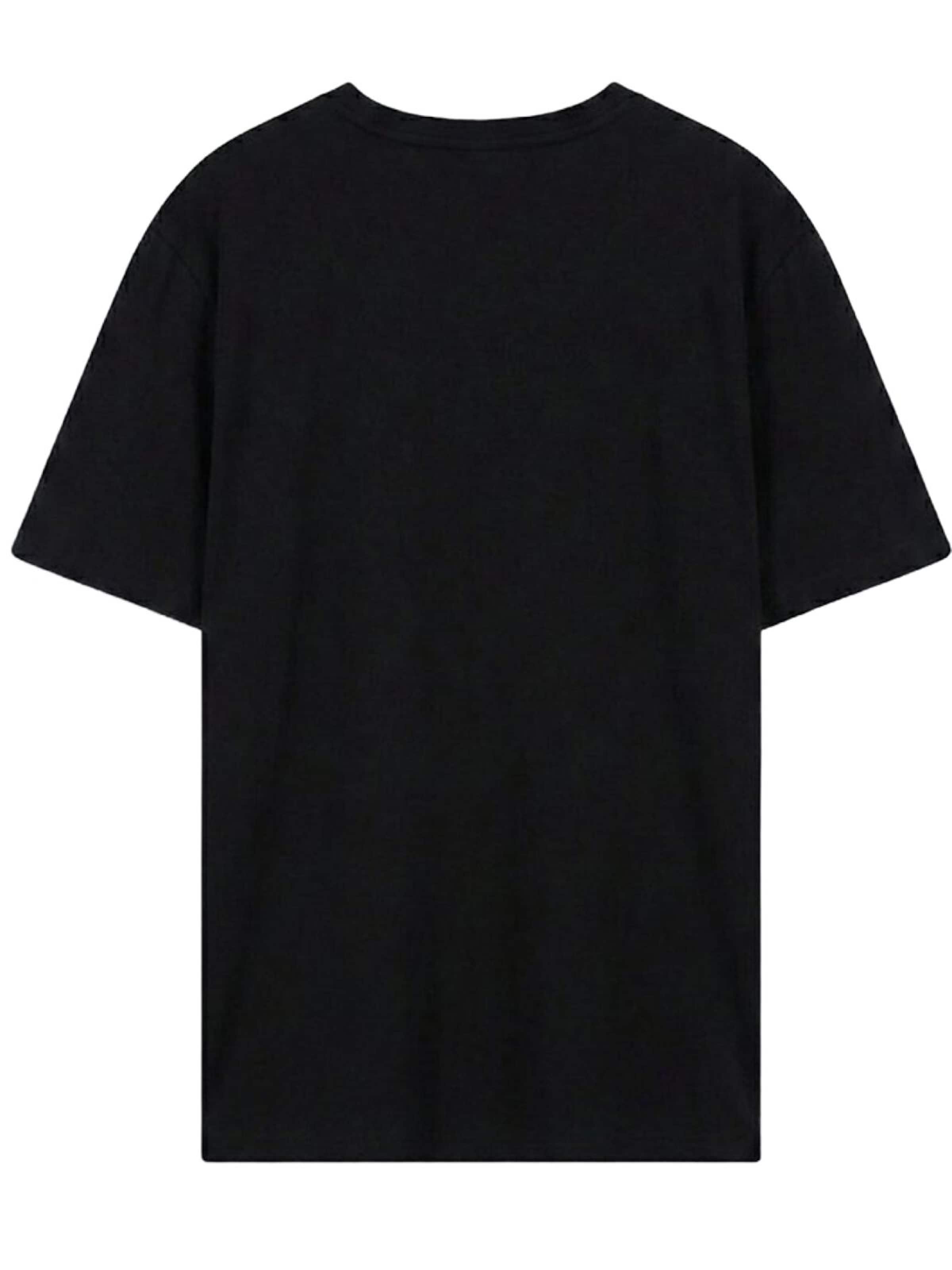T-Shirt LTB Jeans en noir : devant