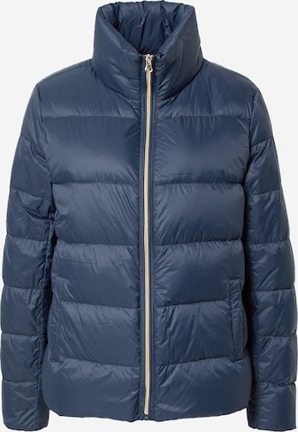 Freequent Winter Jacket in Blue: front