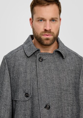 s.Oliver Men Big Sizes Between-Seasons Coat in Grey