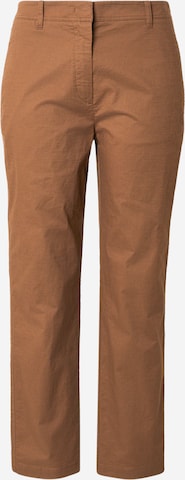 Pantaloni chino di Marc O'Polo in marrone: frontale