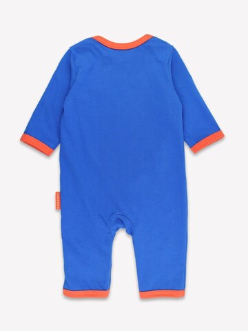 Toby Tiger Romper/Bodysuit 'Löwen-Applikation' in Blue