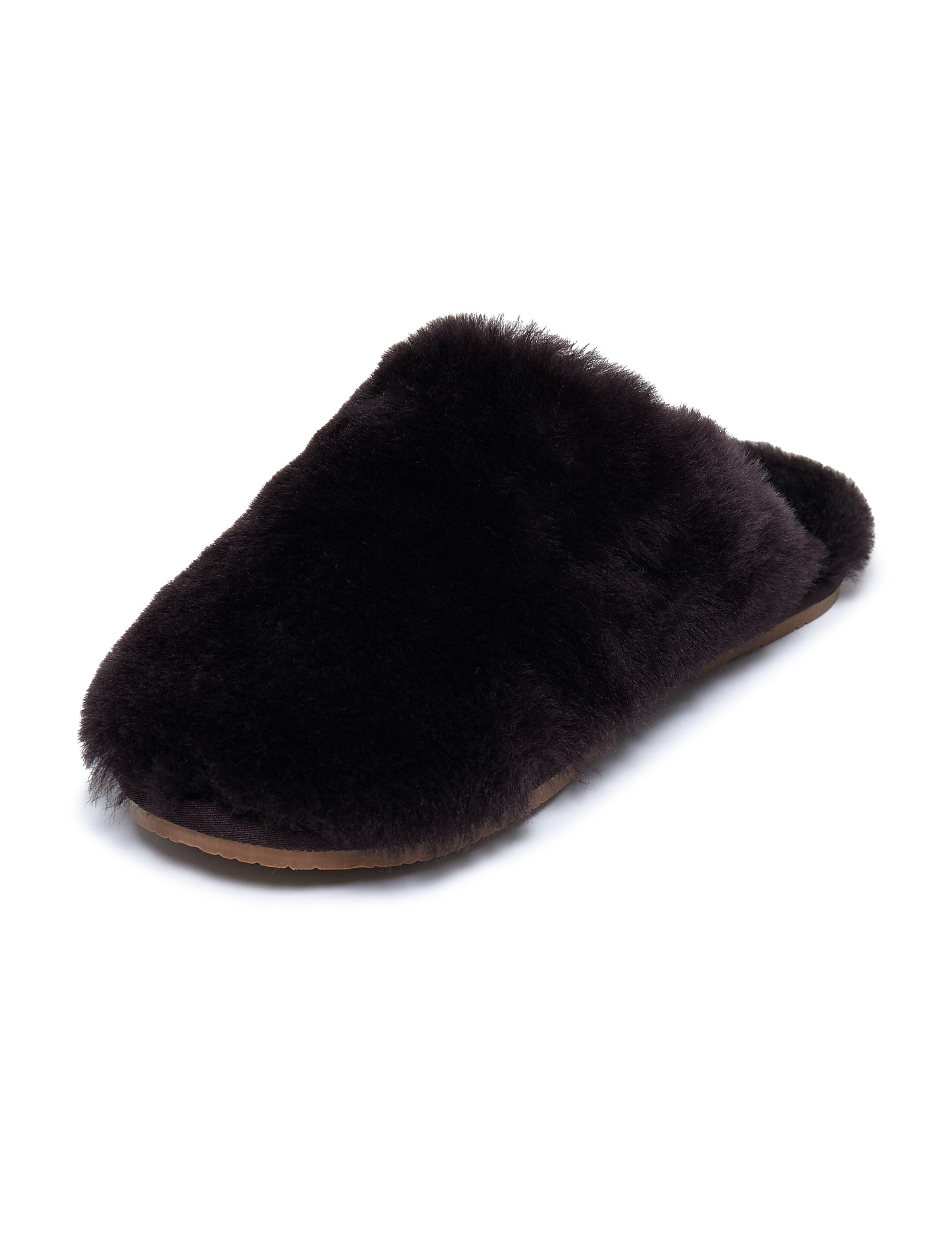 Loungeable Slippers in Brown: front