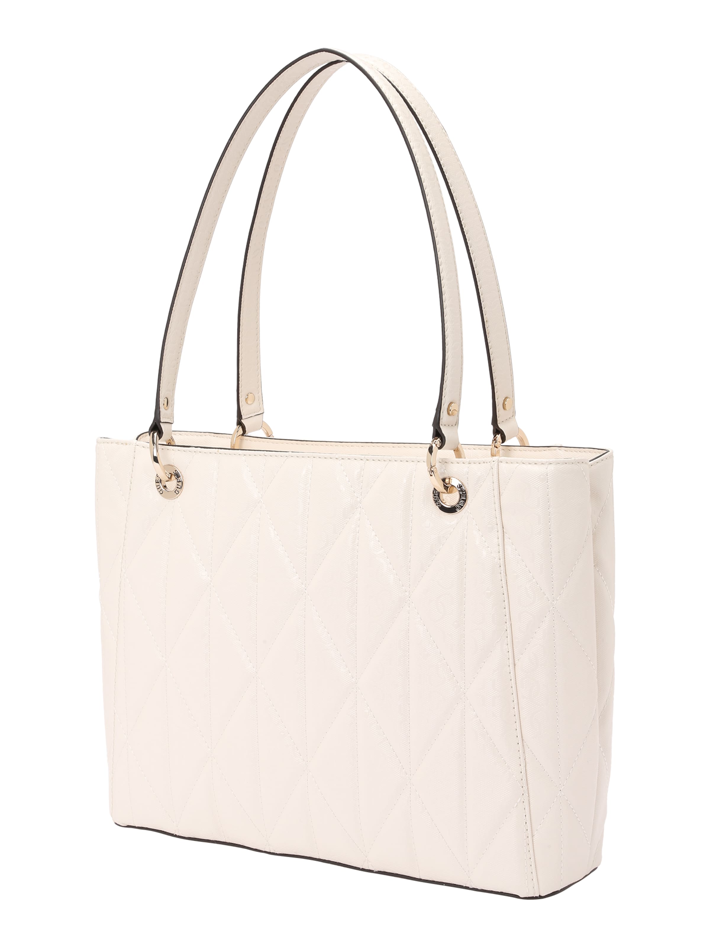 GUESS Shopper táska 'ALDINA NOEL TOTE' - fehér
