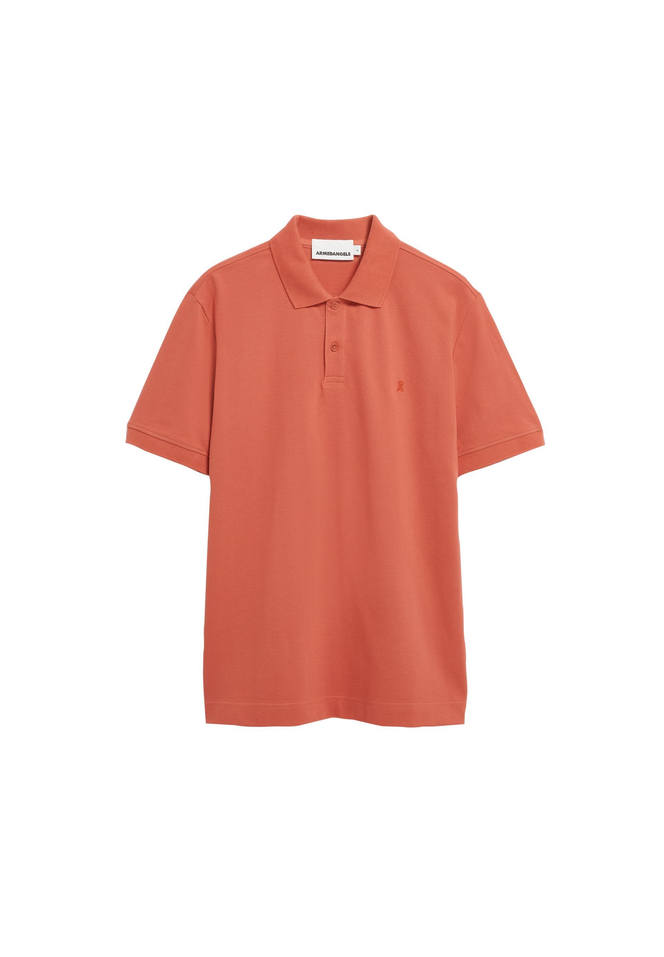 ARMEDANGELS Polo-Shirt MAARIO in Rot: Vorderseite