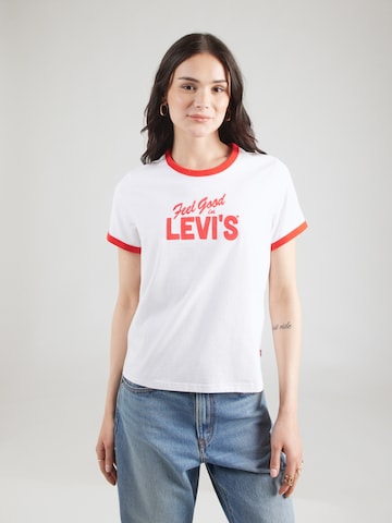 LEVI'S ® Koszulka 'FAVORITE' w kolorze biały: przód
