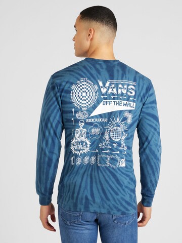 VANS Shirt 'SCATTERED TIE DYE' in Blauw