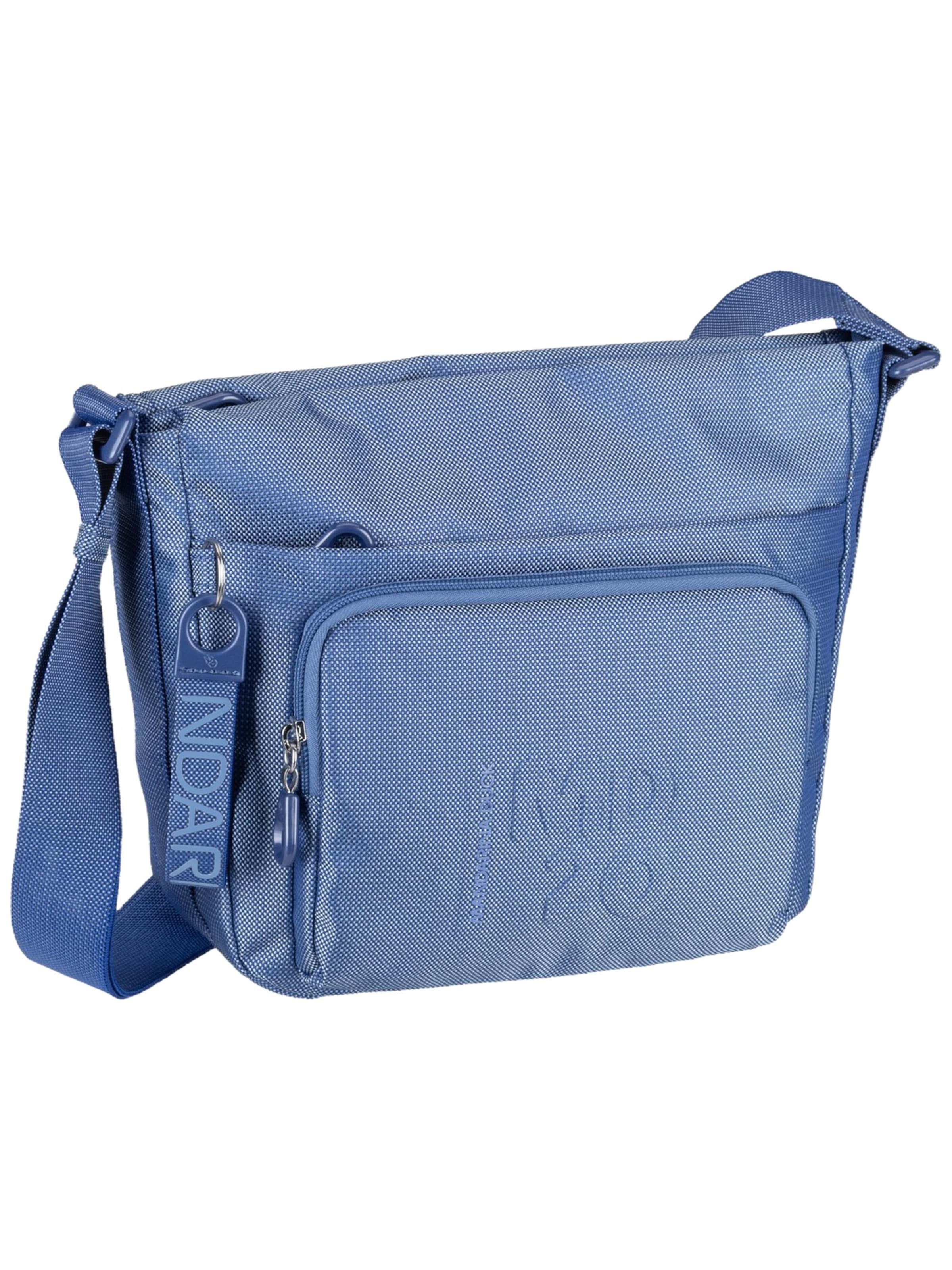 MANDARINA DUCK Crossbody Bag ' QMT43 ' in Blue: front