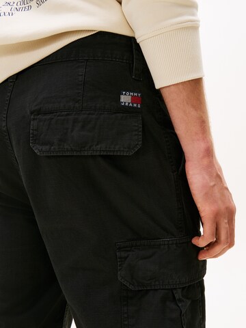 Tommy Jeans regular Παντελόνι cargo 'OTIS' σε μαύρο