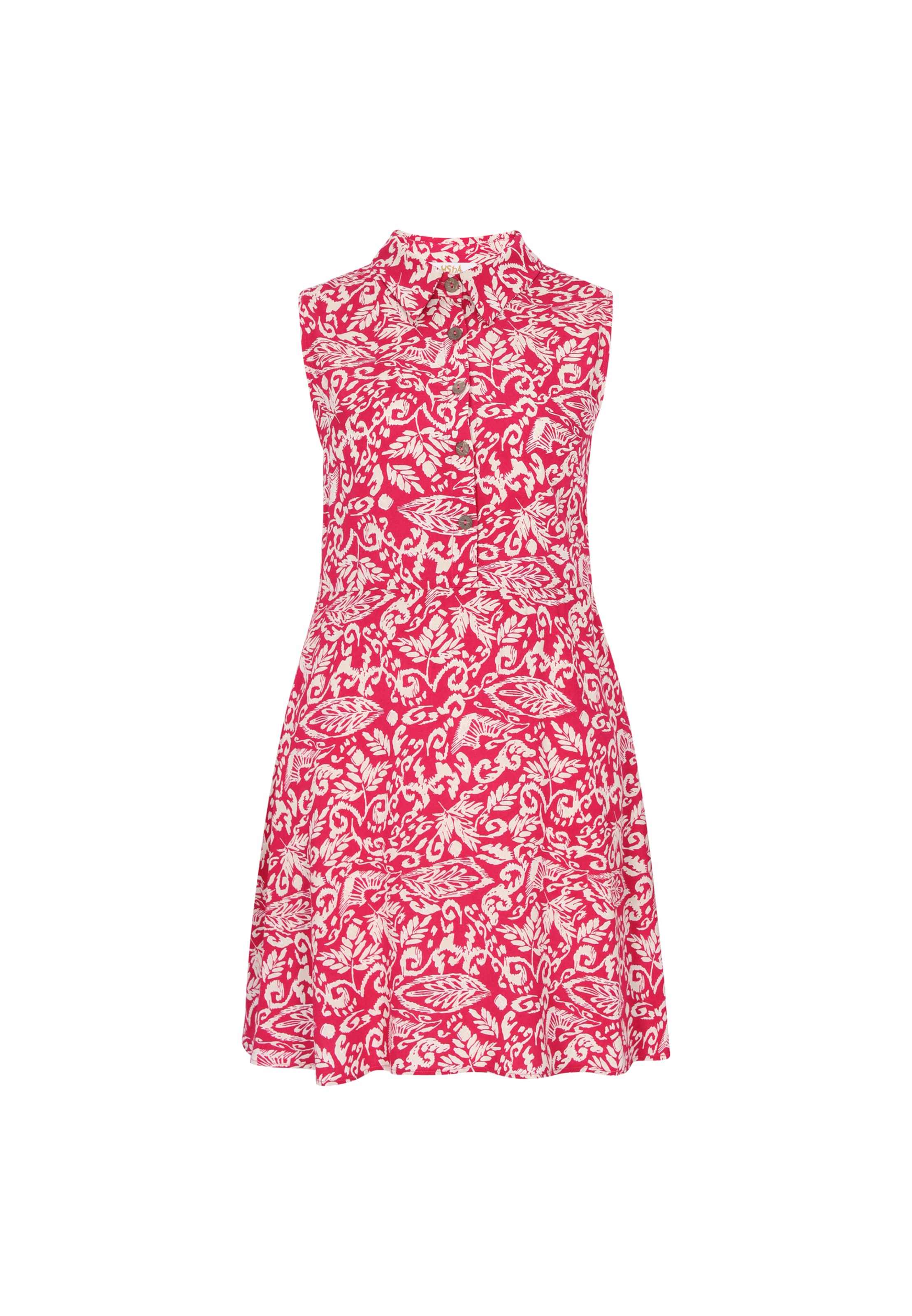 Robe usha FESTIVAL en rouge : devant