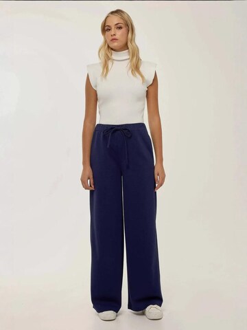 Hiccup Loosefit Hose in Blau