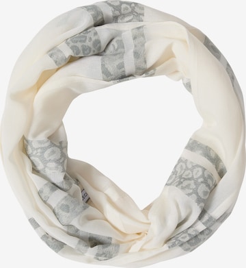 CECIL Tube Scarf in White: front