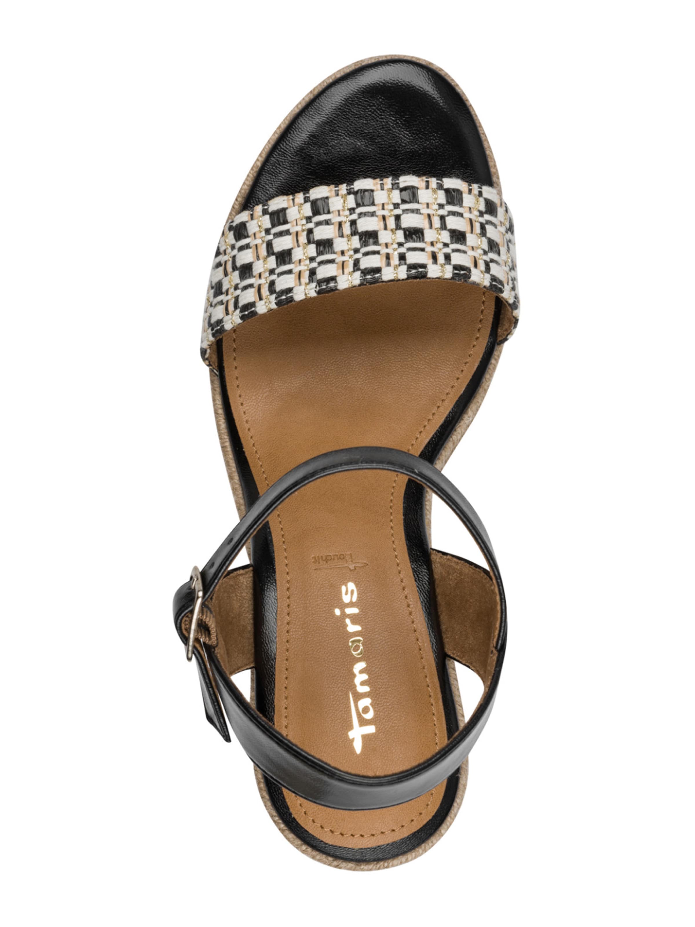 Sandales Tamaris en noir