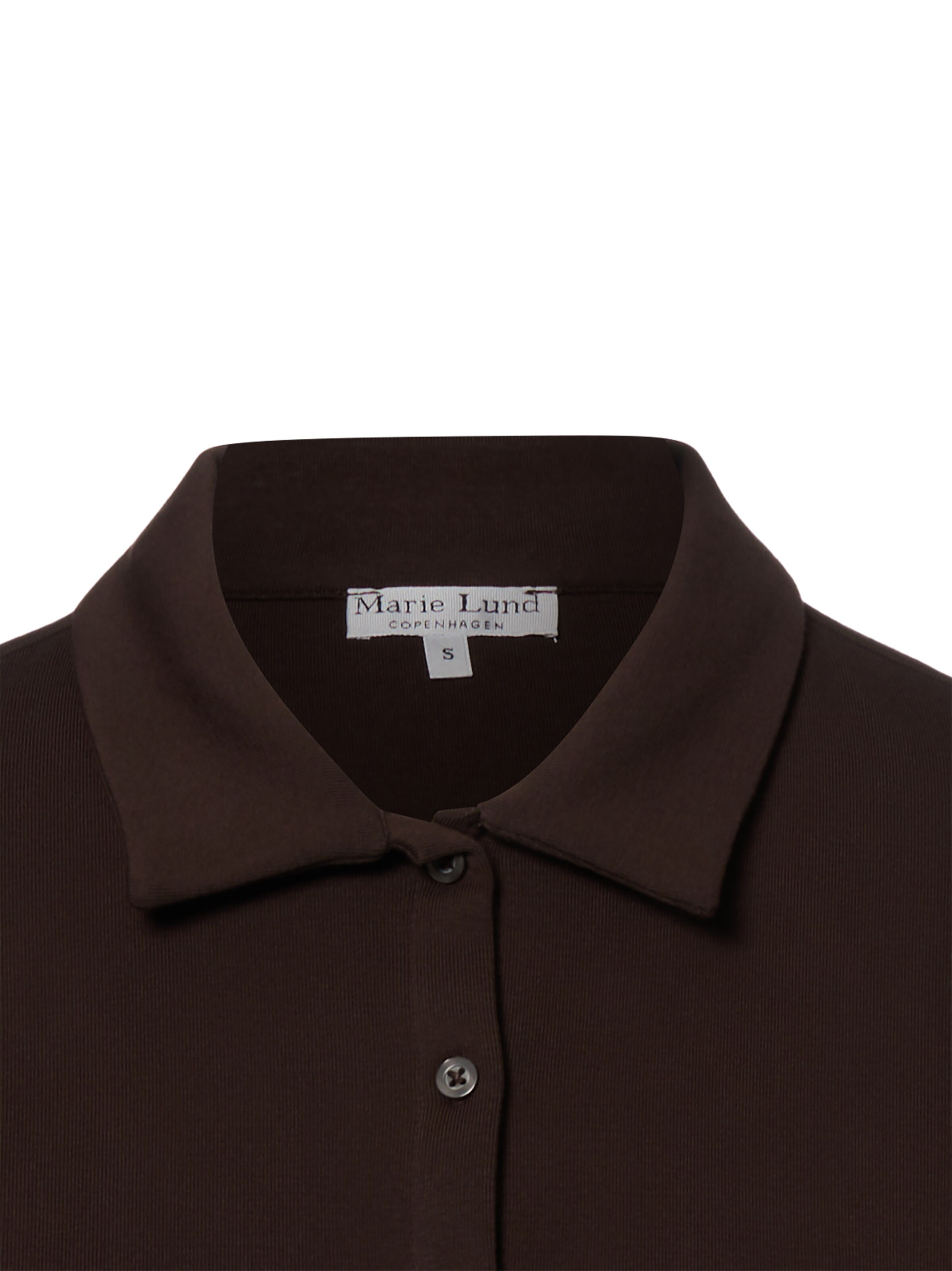 Marie Lund Bluse in Braun
