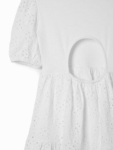 balta Desigual Suknelė