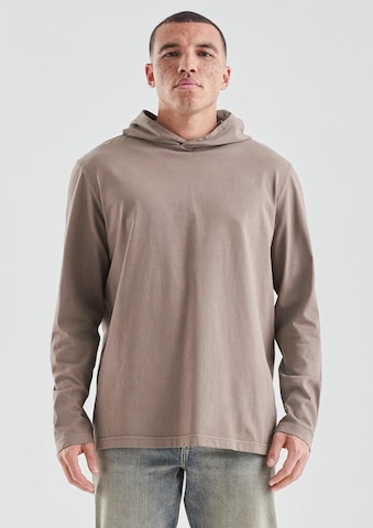 QS Shirt in Bruin: voorkant