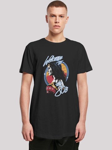 T-Shirt 'DC Comics Wonder Woman 84 Welcome To The 80s' F4NT4STIC en noir : devant