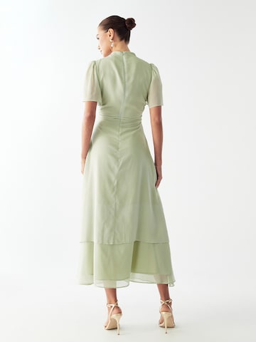 Willa Dress 'Rory' in Green: back