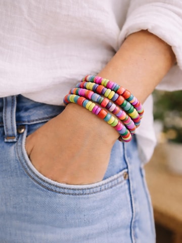 COLLEZIONE ALESSANDRO Bracelet 'Antipolo' in Mixed colors: front