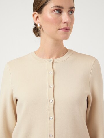 YAS Kardigán 'YASELENA' - bézs