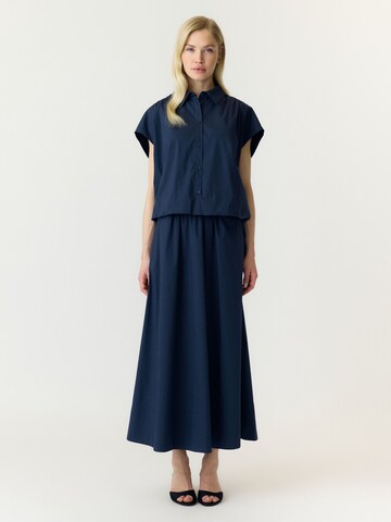 YAS Blouse 'YASLeona' in Blauw