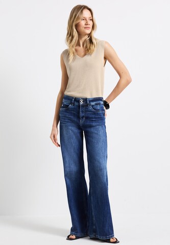 STREET ONE Knitted Top in Beige