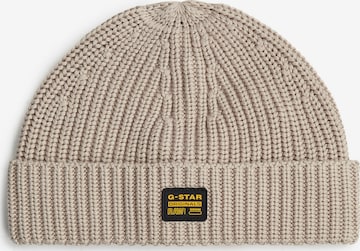 G-STAR Mütze in Beige: Vorderseite