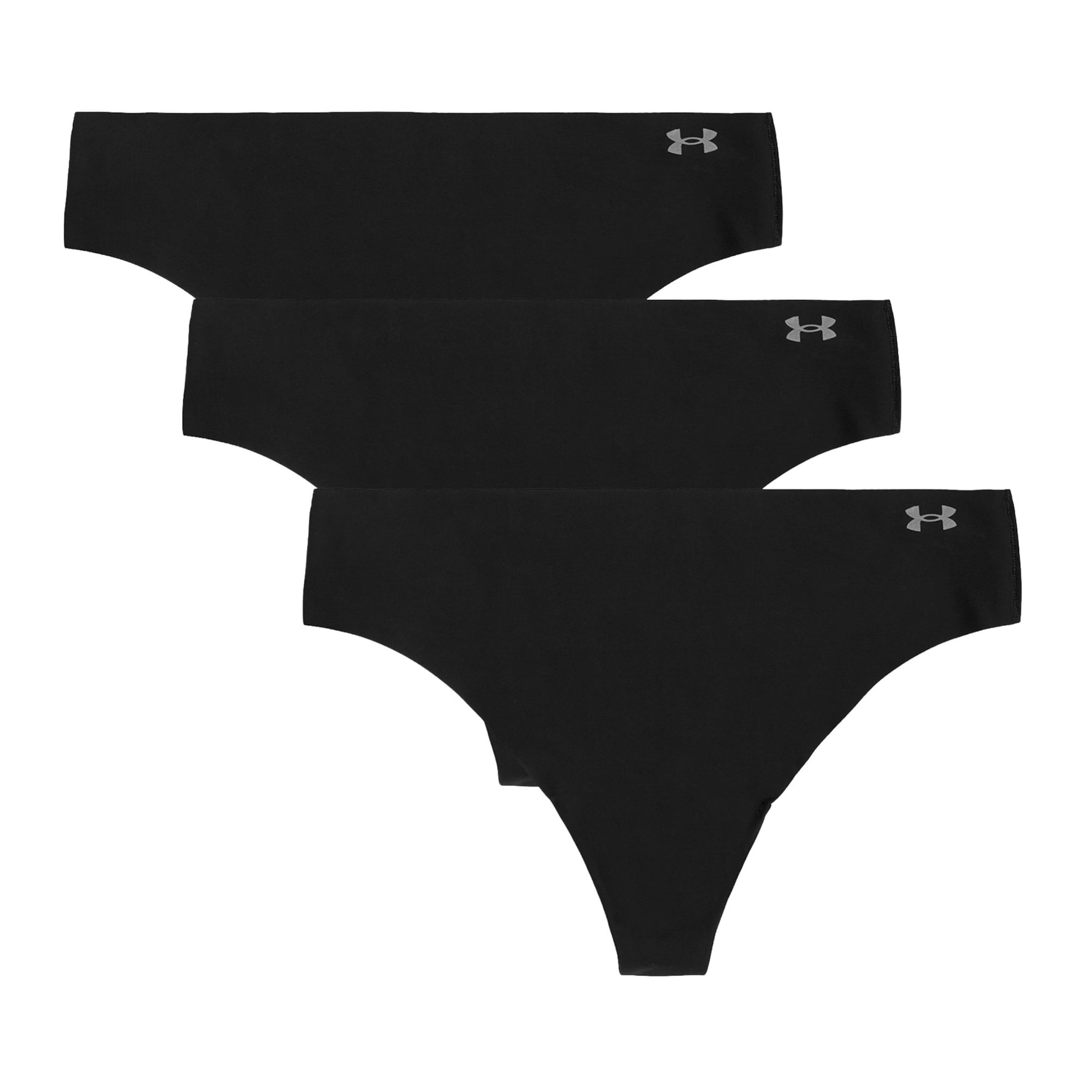 UNDER ARMOUR - Tanga en negro: frente