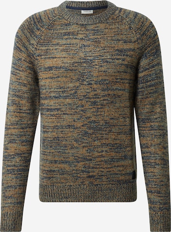 !Solid Sweater 'Daric' in Blue: front