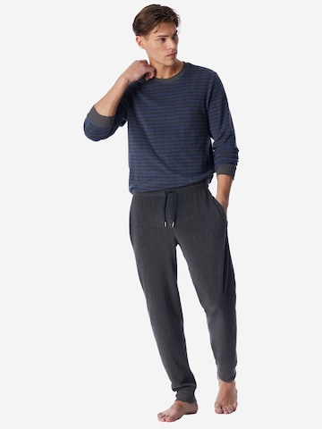 Pyjama long ' Casual Nightwear ' SCHIESSER en bleu
