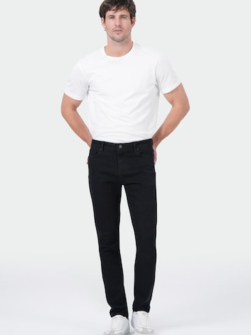 Jean M.O.D MIRACLE OF DENIM en noir : devant