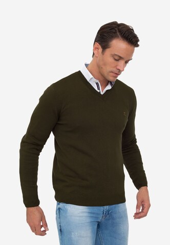 Sir Raymond Tailor Sweater 'Los Angeles' in Green