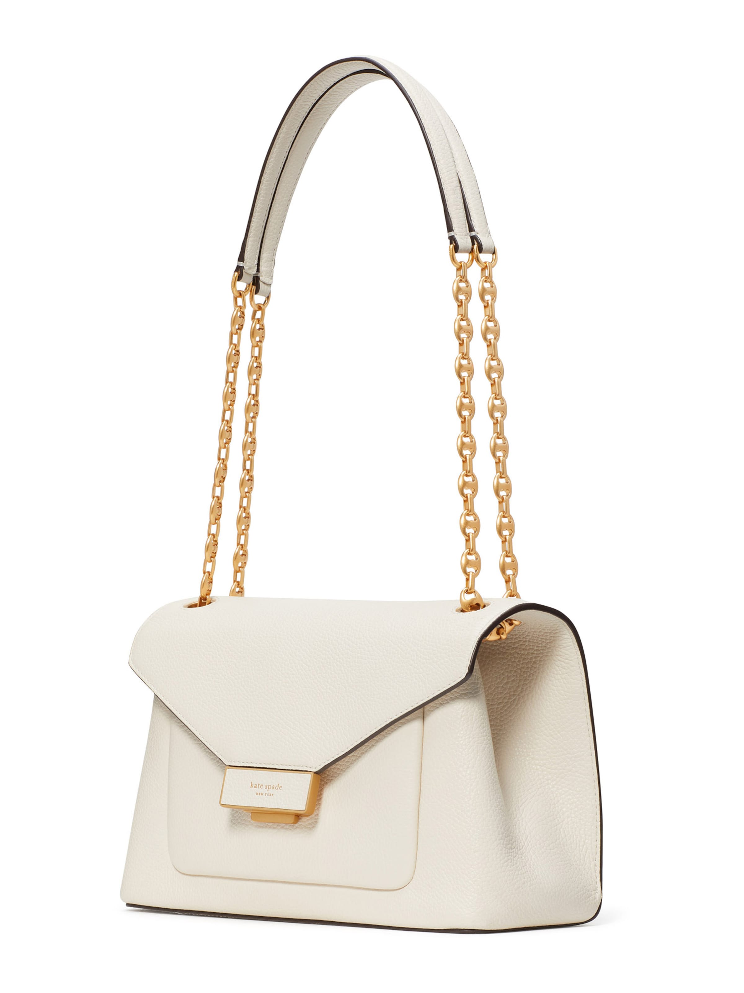 Kate Spade Schoudertas 'Gramercy' in de kleur Goud / Zwart / Wit, Productweergave