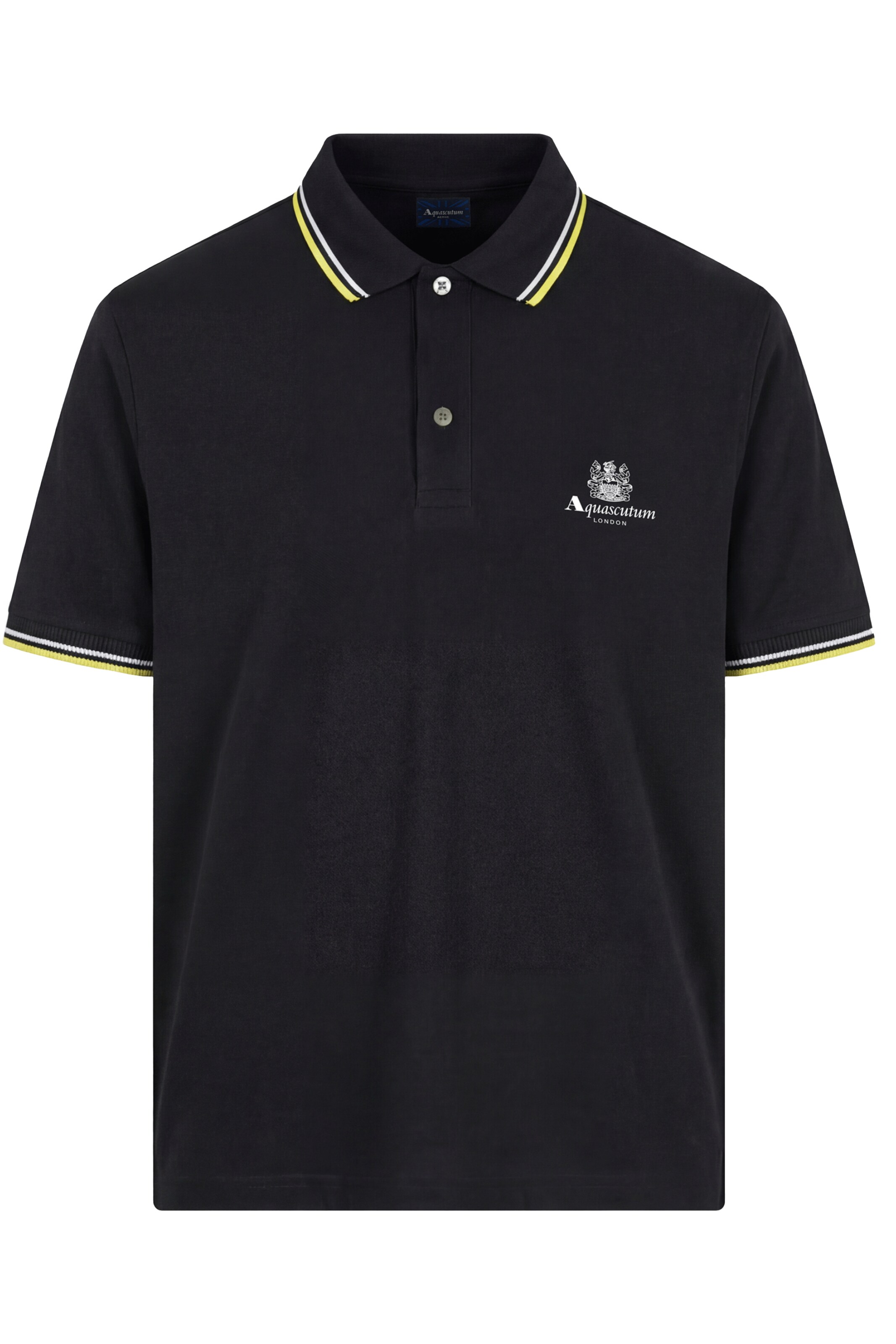 Aquascutum Active Shirt 'ACTIVE' in Black: front