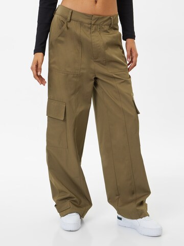 Loosefit Pantalon cargo 'Largo' Moves en marron : devant