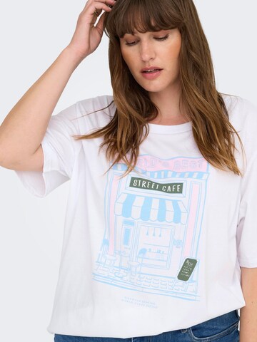 ONLY Carmakoma Shirt in Wit