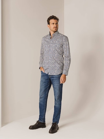 State of Art Regular fit Overhemd in Blauw