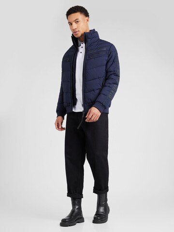 Veste d’hiver CAMP DAVID en bleu