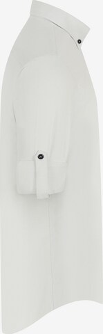 DENIM CULTURE Regular fit Button Up Shirt 'Elroy' in White