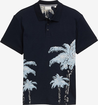 Marškinėliai iš TOM TAILOR, spalva – šviesiai mėlyna / tamsiai mėlyna / balta, Prekių apžvalga