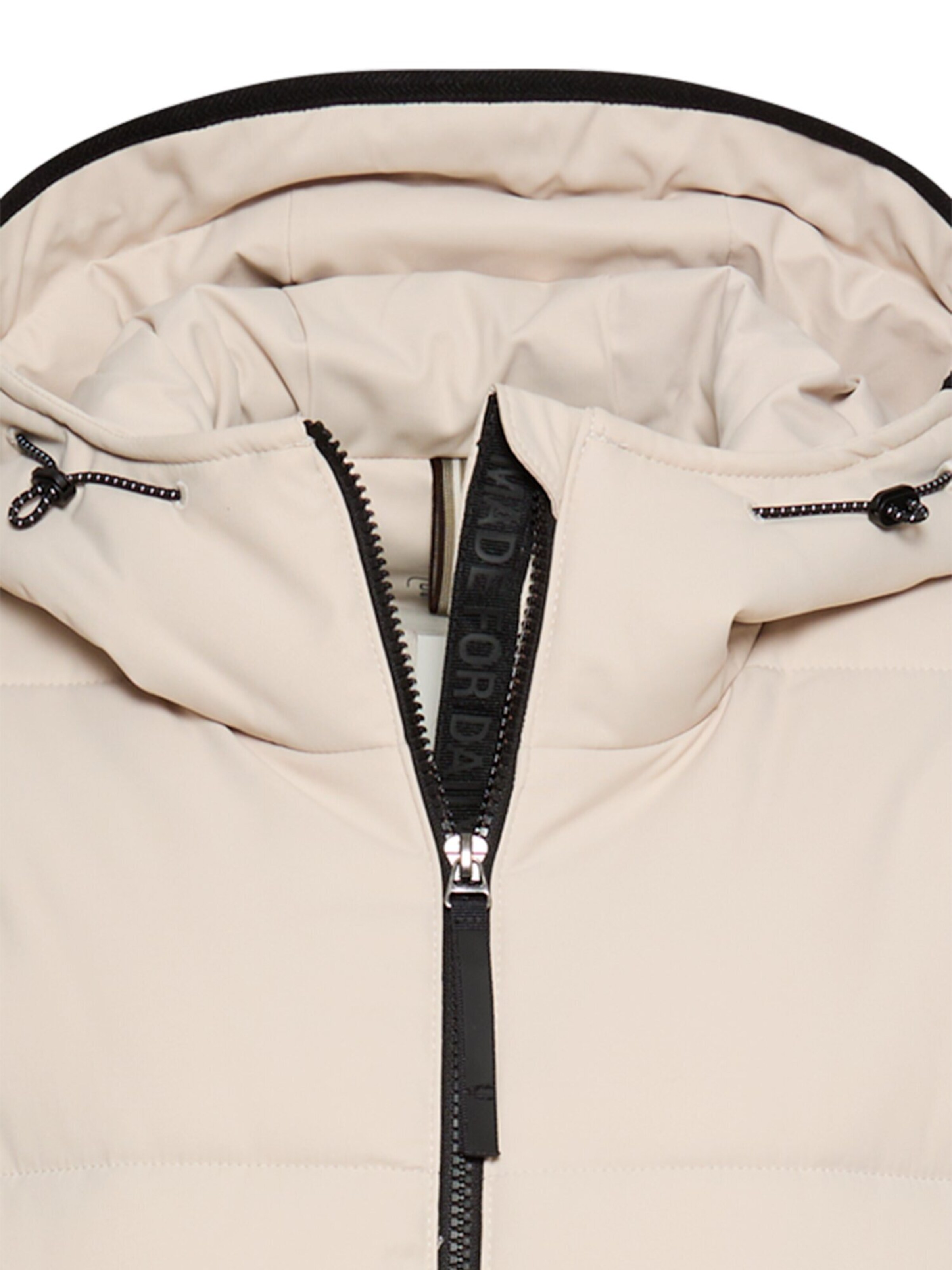 CAMEL ACTIVE Gefütterte Jacke mit reflektierenden Details in Beige