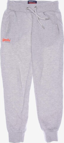 Superdry Pants in M in Grey: front