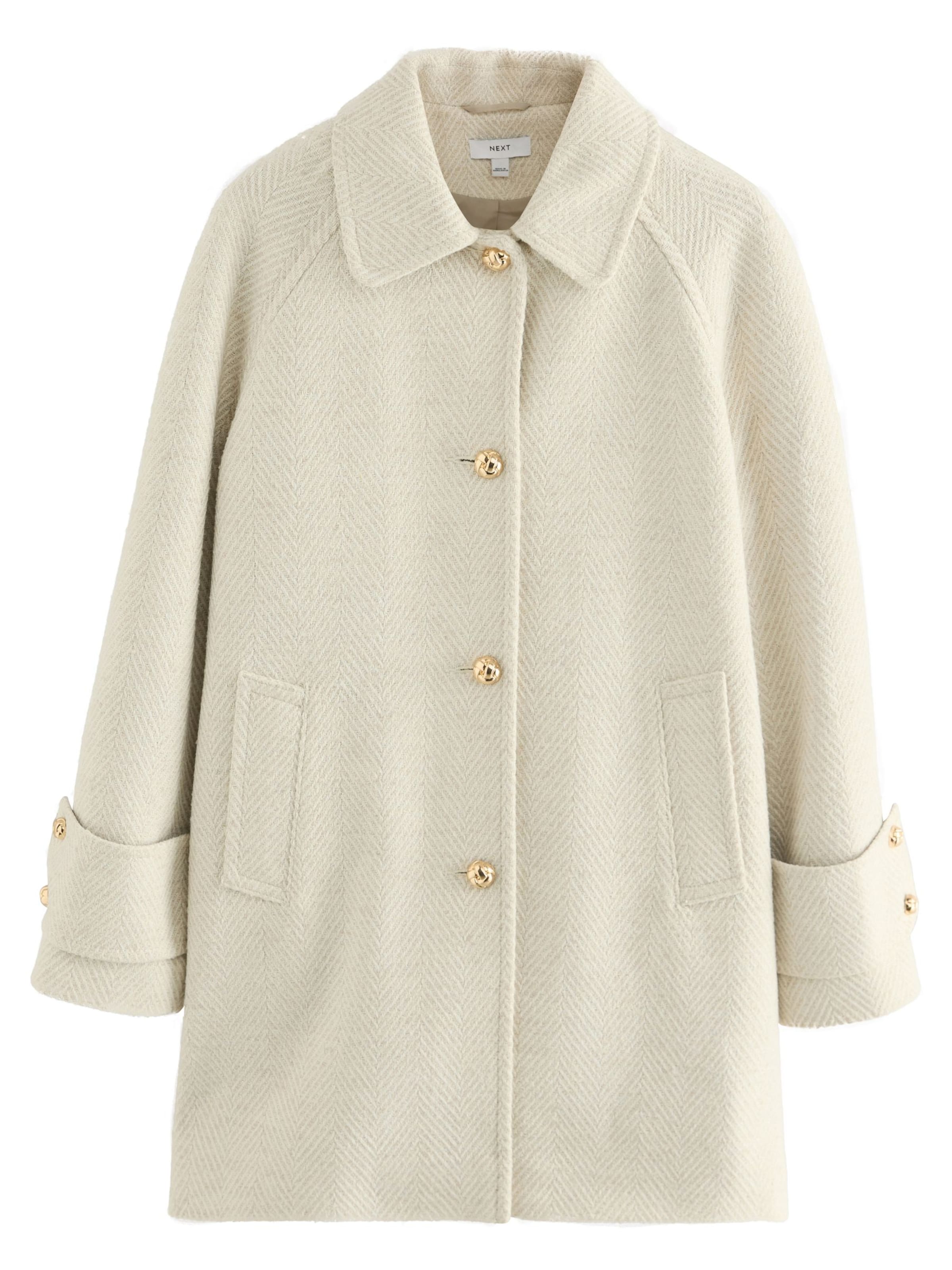 Manteau mi-saison 'Dolly' Next en beige : devant
