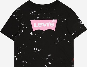 Levi's Kids Shirt 'MEET AND GREET' in Zwart: voorkant