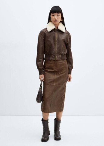 MANGO Skirt 'Brenda' in Brown