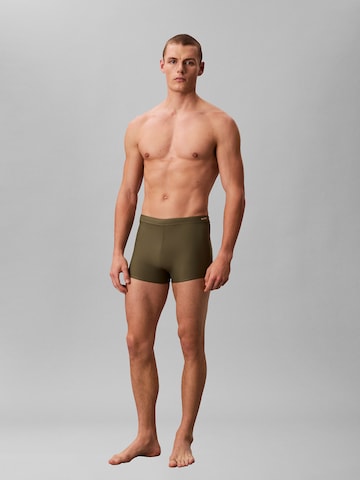 Calvin Klein Swimwear Zwembroek in Groen
