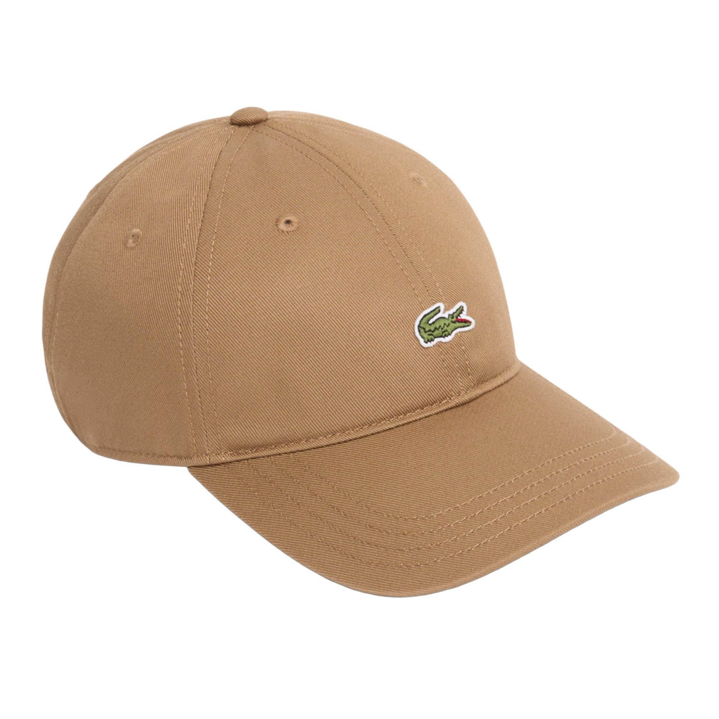 LACOSTE Cap in Braun: Vorderseite