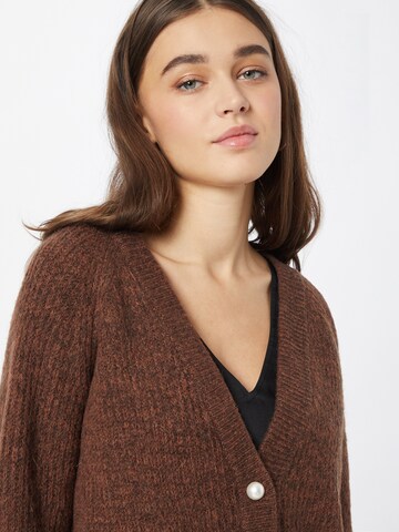 Cardigan 'Marin' ICHI en marron